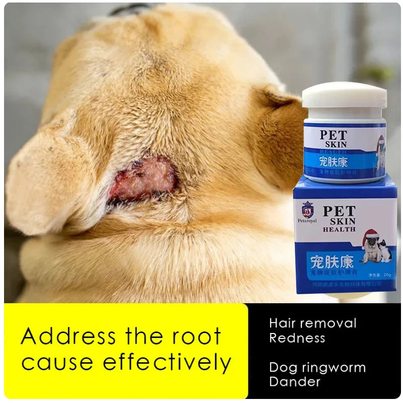 Pet Anti-Itch Skin Ointment — Fast Relief for Irritation & Fungal Issues