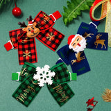 Fashion Christmas Dog Bowtie 50-Pack (Grooming Accessory)