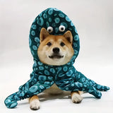 Octopus Costume Hoodie for Small Dogs & Cats (Cold Weather Coat)
