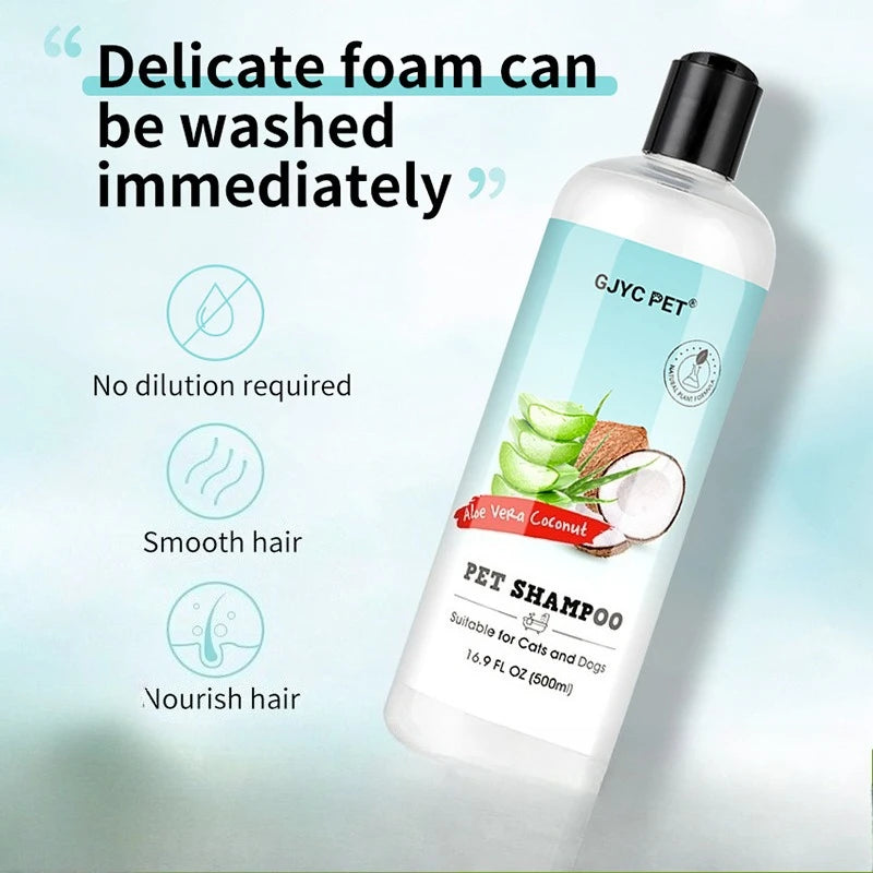 Pet Shampoo and Shower Gel (Long-Lasting Fragrance, Multi-Formula Options)