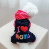 Winter Hooded Dog Coat (Christmas & Birthday Pet Clothing)
