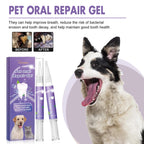 Dog Oral Repair Gel — Tartar Stain Remover & Breath Freshener, 3ml x 2