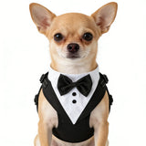 Dog Tuxedo Suit with Bow Tie (Wedding & Party Costume)