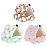 Plush Bread-Shaped Pet Nest — Cozy Winter Hideaway
