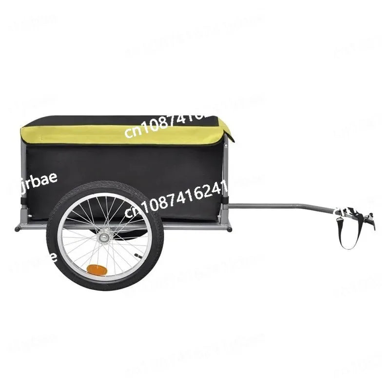 Foldable Bicycle Rear Pet Trailer — Pull-Behind Cycling Carrier for Pets & Outdoor Baggage