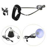Adjustable Reptile Lamp Clamp — Ball-Joint Basking Light Holder