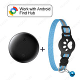 Reflective GPS Cat Collar Tracker with Safety Buckle - Waterproof