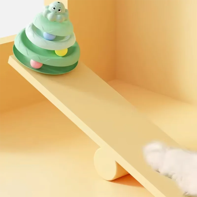 3-Layer Spinning Turntable Cat Toy