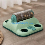 Pet Feeder Puzzle Roller Toy (Adjustable Difficulty, Mental Enrichment)
