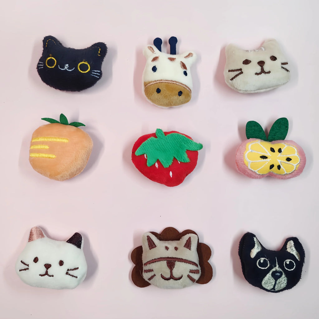 Mini Catnip Chew Toy Set for Cats