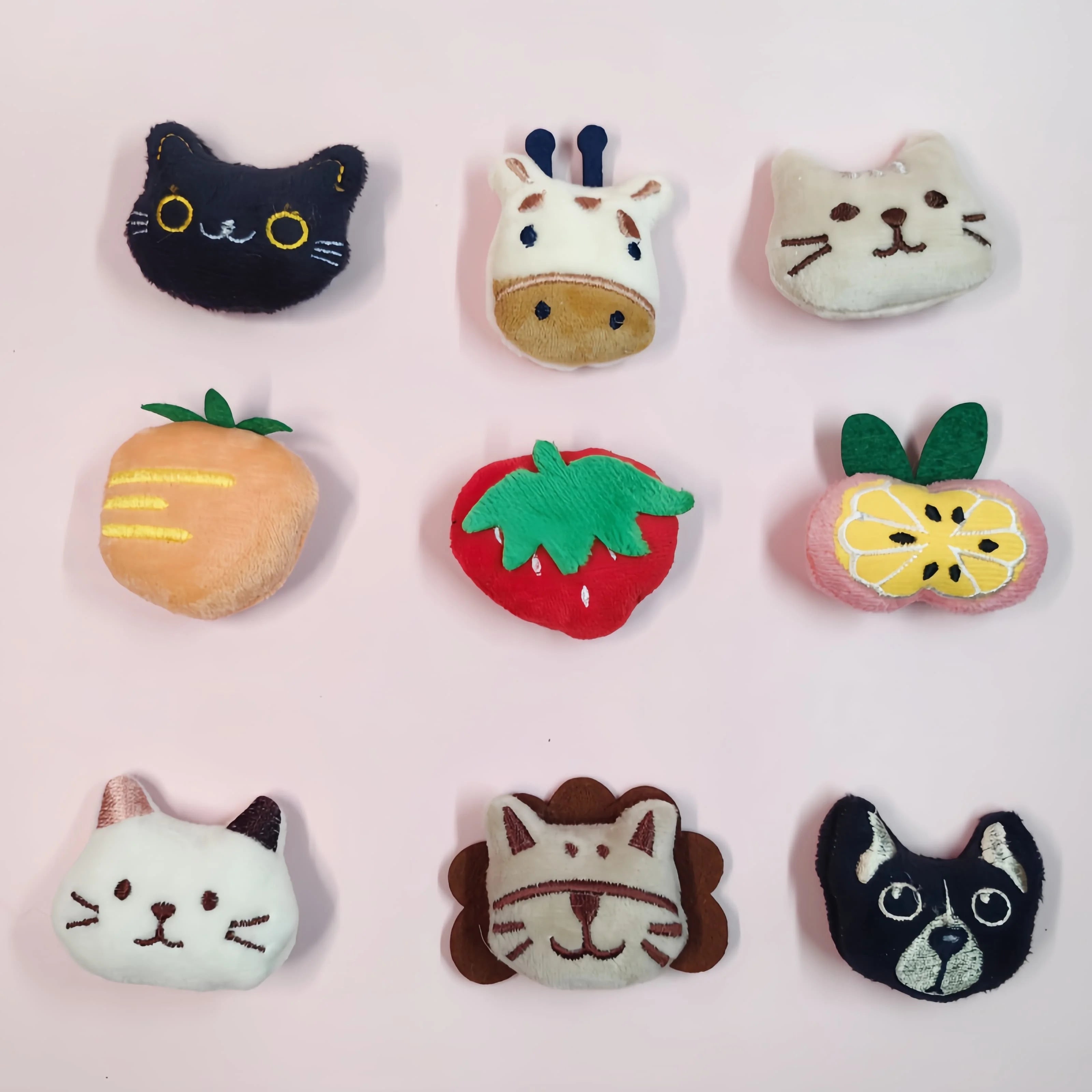 Mini Catnip Chew Toy Set for Cats