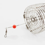 Stainless Steel Shrimp Feeding Dish Bowl (Metal Bait Cage, Fish Tank)