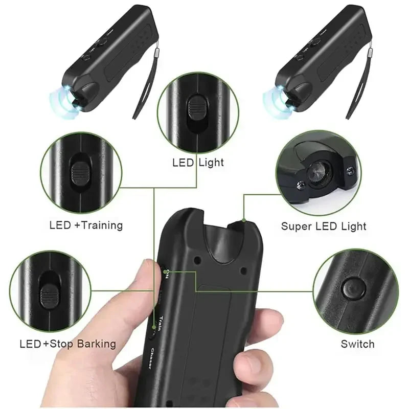 3-in-1 Ultrasonic Dog Deterrent