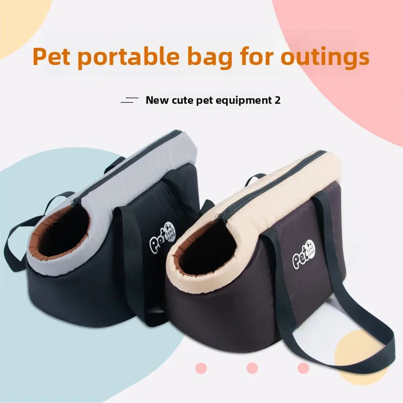 Portable Foldable Pet Shoulder Bag (Small & Medium Pets)