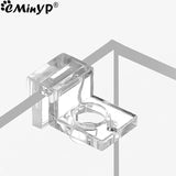 Acrylic Fish Tank Glass Clips (4pcs, 5.5–15mm, Aquarium Lid Support)