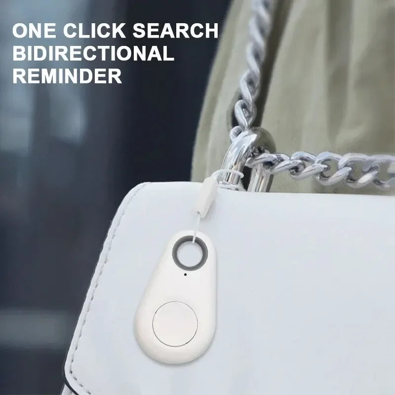 Bluetooth Smart Tag Keychain Tracker - Anti-Loss Finder for Pets & Keys