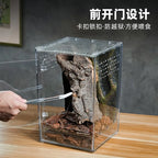 Front-Opening Acrylic Climbing Terrarium — For Tree Frogs, Geckos & Snakes