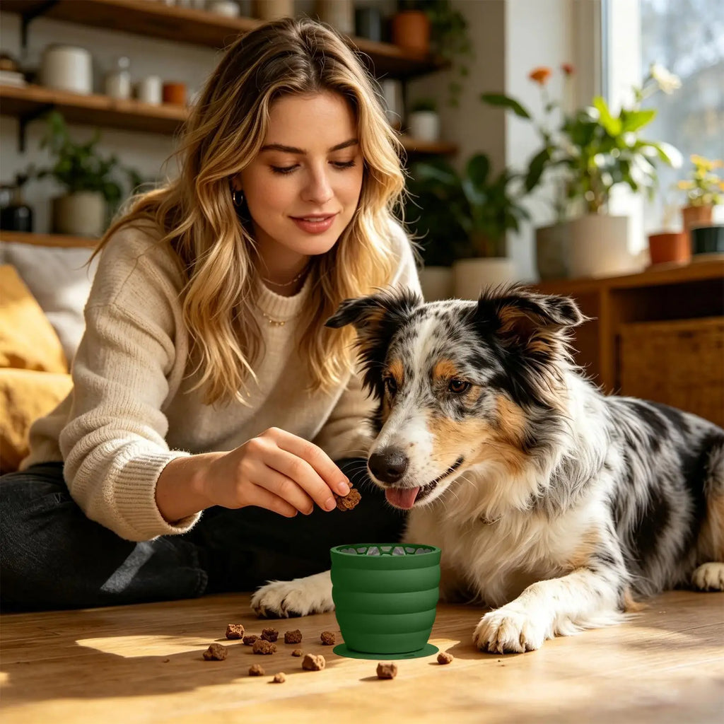 Watermelon Dog Poop Bag Dispenser with Hanging Ring (Portable)