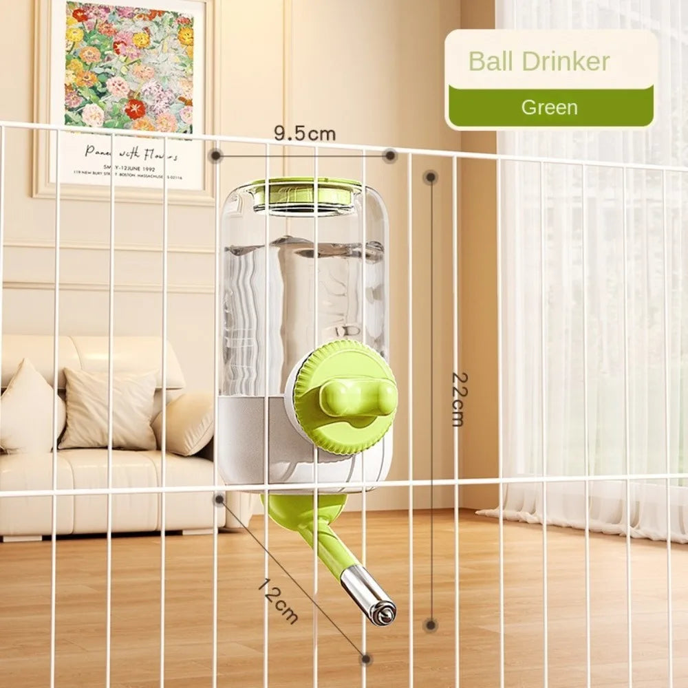Cage-Hanging Automatic Pet Feeder (Detachable Bowl, Large Capacity)
