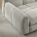 Elevated Linen Sofa Bed for Large Dogs, Beige