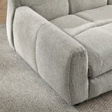 Elevated Linen Sofa Bed for Large Dogs, Beige