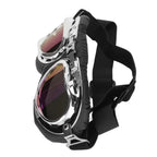 Dog Motorcycle Goggles UV Visor (Harley Style, Windproof, Eye Protection)