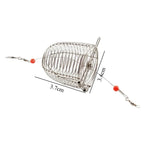 Stainless Steel Shrimp Feeding Dish Bowl (Metal Bait Cage, Fish Tank)