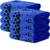 Quick-Drying Microfiber Dog Towel — Super Absorbent Bath Towel