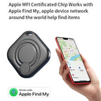 Mini Pet GPS Tracker & Smart Finder for Wallets, Keys & Kids - Apple Find My Compatible