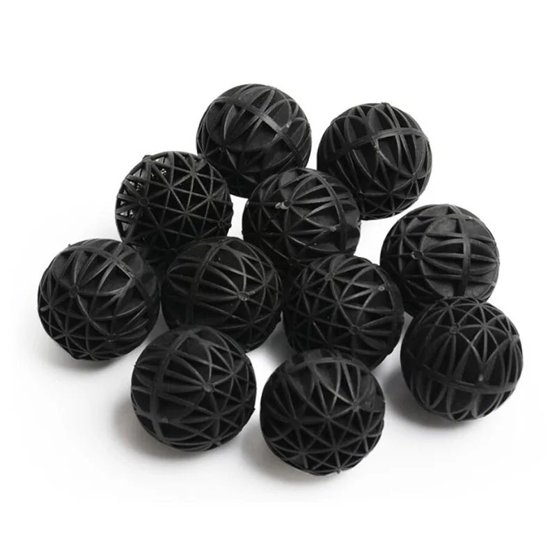 Aquarium Bio Ball Filter Media 10–100 Pack Wet/Dry