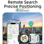 Bluetooth Anti-Lost Tracker Tag with Bidirectional Alarm for Pets & Wallets