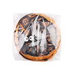 Halloween Pumpkin Cat Play Tunnel — Foldable Crinkle Pet Tunnel with Toy Attachment