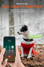 RF-V53 4G GPS Pet Locator for Dogs & Cats with Beidou Positioning - IP67, 900mAh Battery