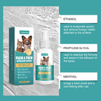 Yegbong Vet-Approved Flea Control Spray — Gentle Daily Use, 50ml