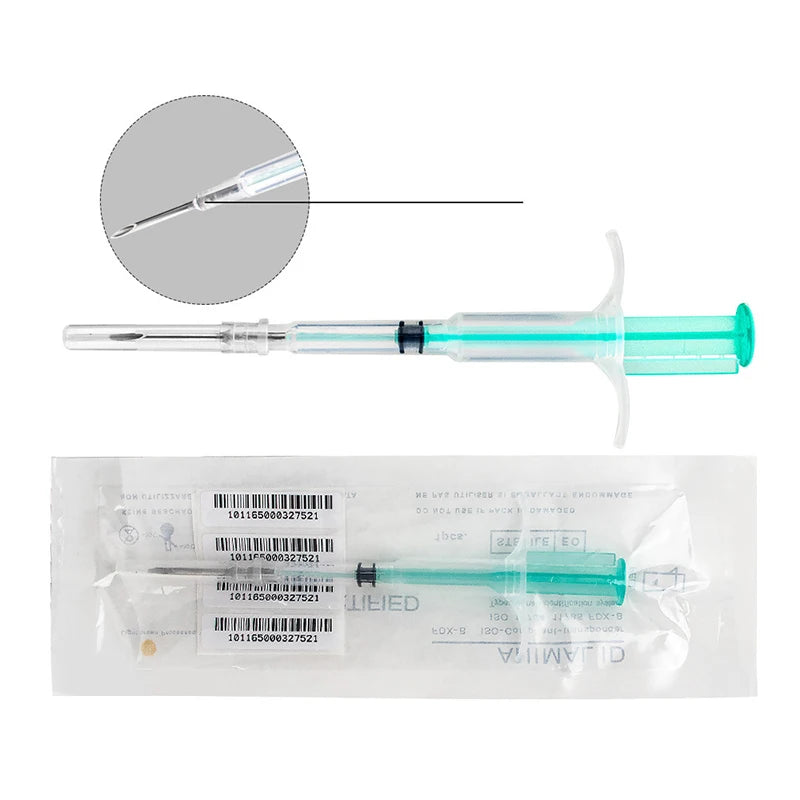 Pet Microchip Syringe Set - ID Chip Injectors for Dogs, Cats & Fish