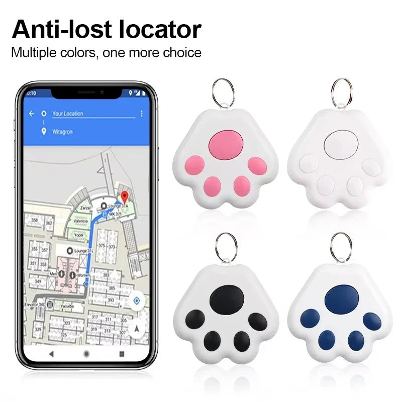 Smart Bluetooth Mini GPS Tracker for Kids, Keys, Bags & Pets (iOS/Android)