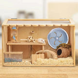 Silent Small Pet Exercise Wheel — Non-Slip Running Wheel for Hamsters