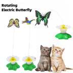 Rotating Butterfly Cat Toy