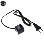 Compact Submersible Filter Pump (1.1M Cord, AC 220V, 3W, Fish Tank)