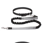 Hands-Free Running Dog Leash with Waist Belt