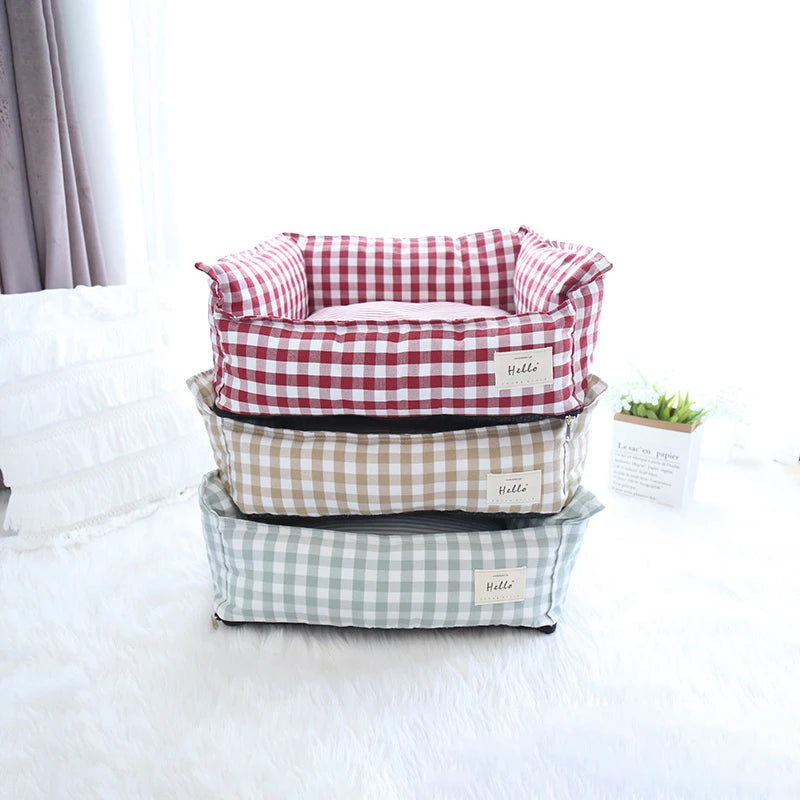 Sofa-Style Pet Kennel Bed