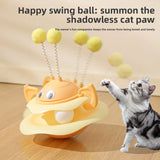Little Bee Tumbler Toy — Self-Righting Spinning Cat Teaser