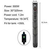 Aquarium Submersible Heater with Thermostat 50–500W