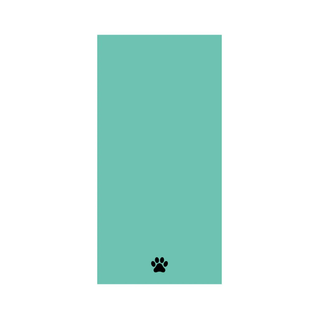 Microfiber Dog & Cat Bath Towel — Embroidered, Super-Absorbent, Two Sizes