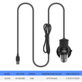 USB Mini Aquarium Heater Rod (Submersible, 18–34°C Adjustable)