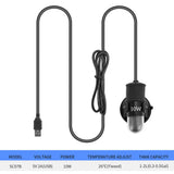 USB Mini Aquarium Heater Rod (Submersible, 18–34°C Adjustable)