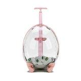 carrinho pet Large Size Luxury Dog Cat Wheeled Trolley Outdoor Transparent Pet Case Pet Carrier for Trolley