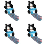 Cat & Dog Wrestling Hand Puppet Glove — Padded Interactive Play Toy