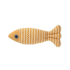 Catnip Fish Chew Toy — Plush Kicker for Dental Play