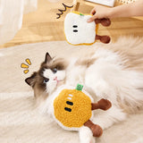 Catnip Baking-Shaped Chew Toy — Washable Scratch-Resistant Fleece